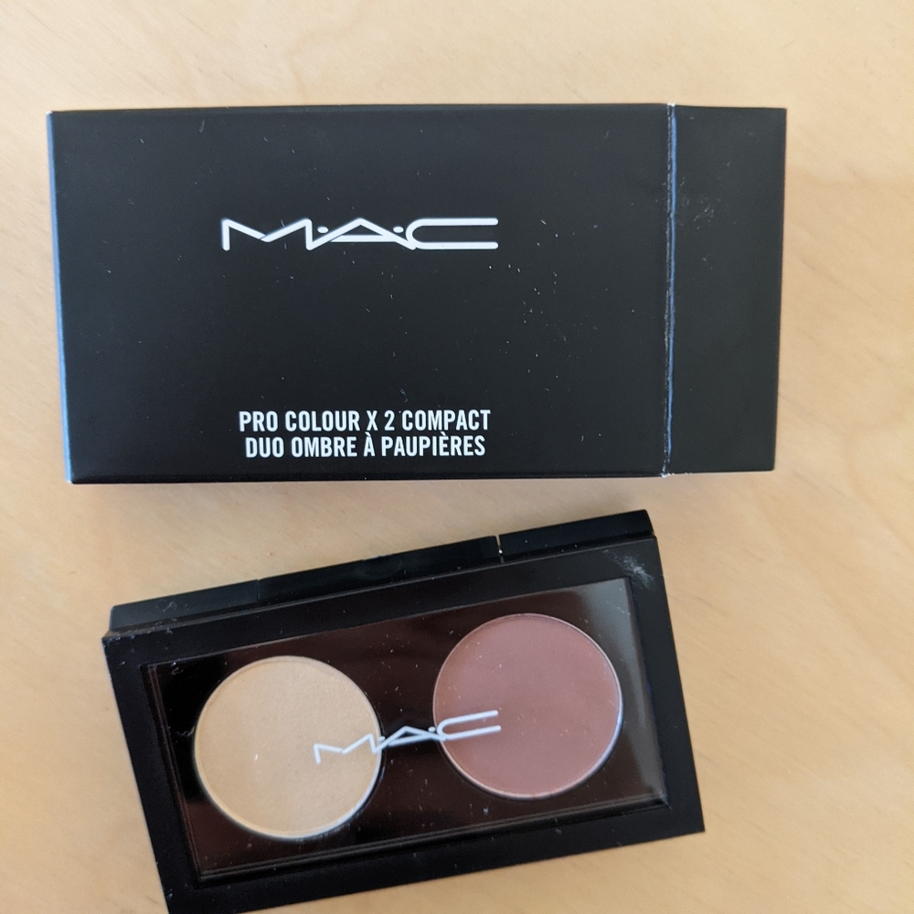 Unused mac eyeshadow and mascara
